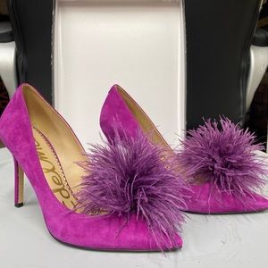 Sam Edelman Haide - Fuchsia Suede - 7.5